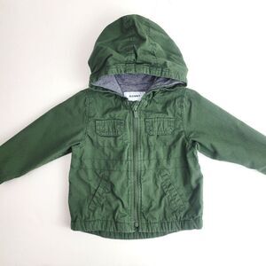 OLD NAVY 18-24mos toddler lined fatigues cargo jacket